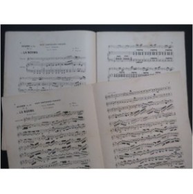 ALARD Delphin Fantaisie sur La Norma op 39 Piano Violon 1890