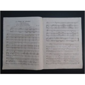 BRUGUIÈRE Edouard La mère du Soldat Chant Piano ca1830