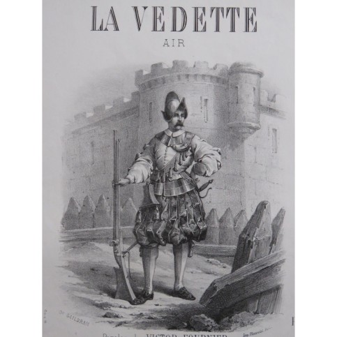 La Vedette Charles-Valentin Gaildrau Illustration XIXe