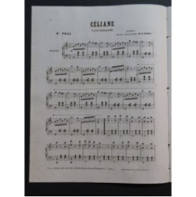 PHAL M. Céline Piano XIXe siècle