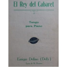 DELFINO Enrique El Rey del Cabaret Tango Chant Piano
