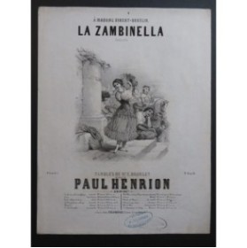 La Zambinella Illustration 1847