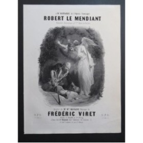 Robert Le Mendiant Célestin Nanteuil Illustration XIXe