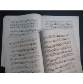 DEMERSSEMAN Jules Fantaisie sur Lara A. Maillart Piano Flûte ca1870