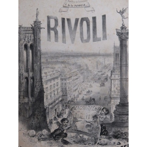 Rivoli Paris Victor Coindre Illustration XIXe