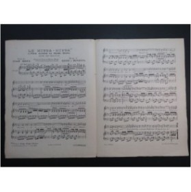 DE BUXEUIL René Le Huppa Huppa Chant Piano 1924