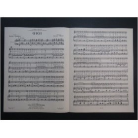 VERAN Florence Gigi Chant Piano 1950