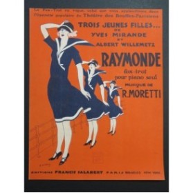 MORETTI Raoul Raymonde Piano 1926