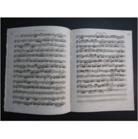 MOZART W. A. Grand Quatuor K 499 D Major Violon ca1800