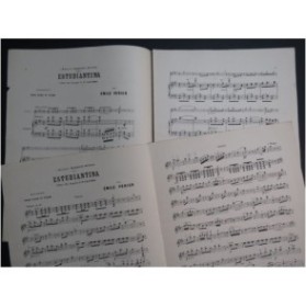 LACOME Paul Estudiantina Piano Violon ca1884