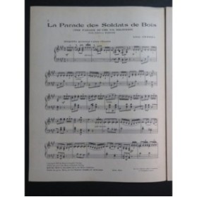 JESSEL Léon La parade des soldats de bois Fox Trot Piano 1911