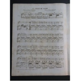 ARNAUD Étienne La Bulle de Savon Chant Piano 1850