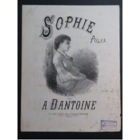 DANTOINE A. Sophie Piano 1887