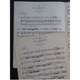CHOPIN Frédéric Nocturne op 9 No 2 Piano Violon