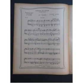 D'INDY Vincent Tableaux de Voyage Le Glas Piano 4 mains 1921
