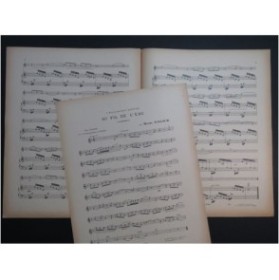 WELSCH Henri Au Fil de L'Eau Piano Violon 1934