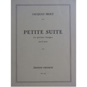 IBERT Jacques Petite Suite Piano
