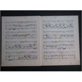 DELIBES Léo Lakmé No 5 Strophes Chant Piano 1900