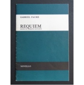 FAURÉ Gabriel Requiem Chant Piano 1975