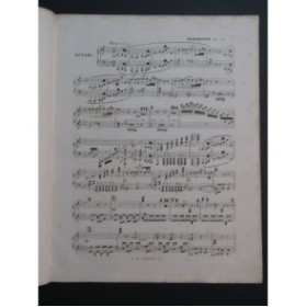 BEETHOVEN Sonate op 57 Piano ca1845
