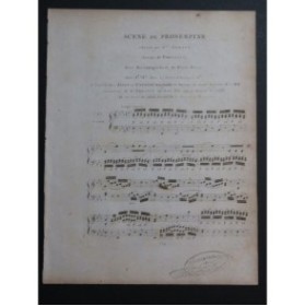PAESIELLO G. Scene de Proserpine Chant Piano ca1820