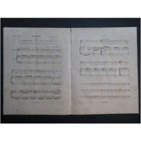 ABADIE Louis La Fleur Chant Piano ca1840