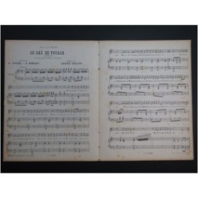 COLLIN Lucien Le sac de voyage Chant Piano ca1880