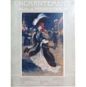 GRACEY Maurice Enchantement Piano 1908