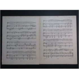 CADIER M. Pâques d'Espérance Chant Piano 1916