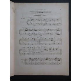 LEDUC Alphonse Les Boutons d'Or Fantaisie No 1 Piano ca1850