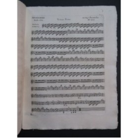 PAISIELLO Giovanni Il mio ben quando verra Chant Orchestre 1791