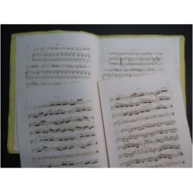 DANCLA Charles Air Varié Piano Violon ca1840