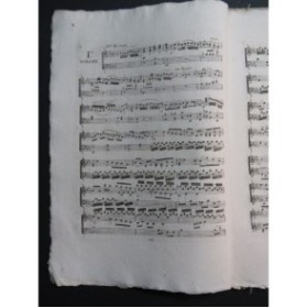 STEIBELT Daniel Deux Sonates Harpe Violon ca1798