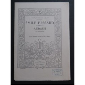 PESSARD Émile Aubade en Quintette 1880