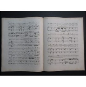 OFFENBACH Jacques Le Violoneux No 3 Ronde Chant Piano ca1855