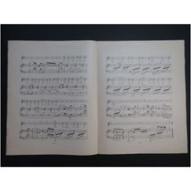 SCHUMANN Robert Premier Aveu Chant Piano ca1880