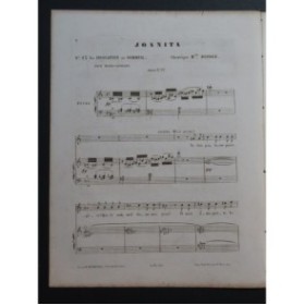 DUPREZ Gilbert-Louis Joanita No 13 bis Chant Piano ca1852