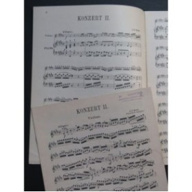 BACH J. S. Konzert No 2 E dur Piano Violon