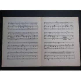 DELMET Paul Ohé ! Les Amoureux ! Chant Piano 1902