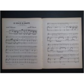 COLLIN Lucien Le Grain de Beauté Chant Piano ca1880