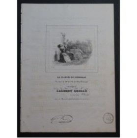 GRISAR Albert La Fiancée du Guérillas Chant Piano ca1840