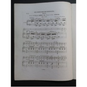 HENRION Paul Les vingt sous de Périnette Chant Piano ca1850