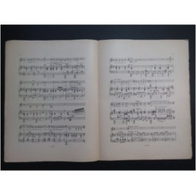 POULENC Francis Le Tombeau Chant Piano 1925