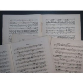 RUBINSTEIN Antoine Sonate op 49 Piano Alto ou Violon ca1880