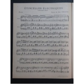 STRAUSS Johann Etincelles Electriques Piano