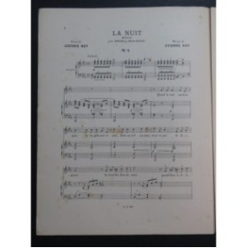 REY Étienne La Nuit Chant Piano ca1880
