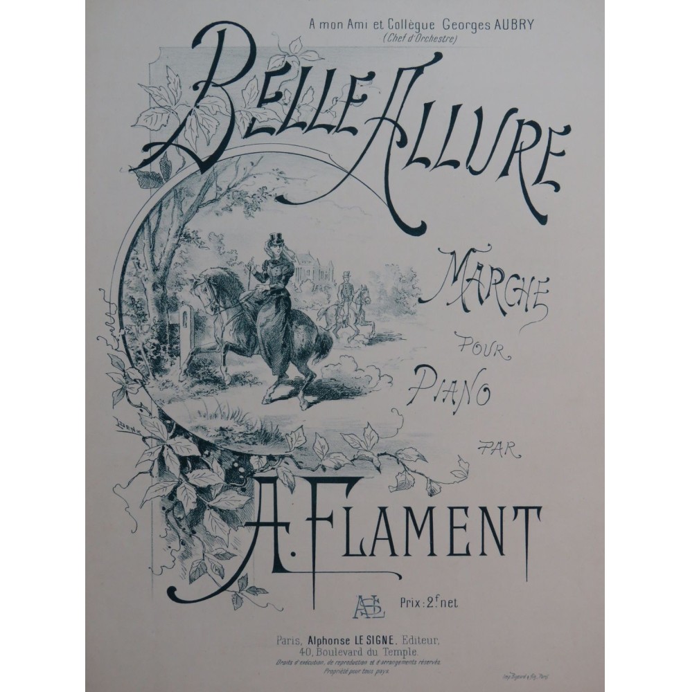 FLAMENT A. Belle Allure Piano