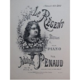 PENAUD Adolphe Le Régent Piano ca1888