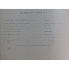 La Danse Recueil Pièces Piano 1894