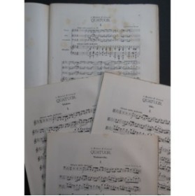FAURÉ Gabriel Quatuor op 15 Piano Violon Alto Violoncelle ca1884